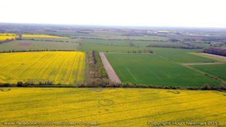 aerial of Tarlton Down from ccc