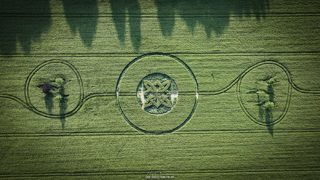 aerial of Sutton Veny