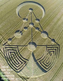 aerial of Badbury Rings from ccc