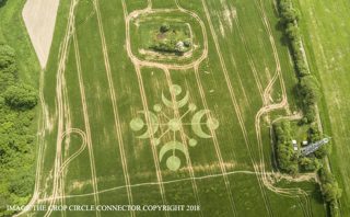 aerial of Buckland Down from ccc