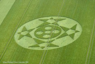 aerial of Hackpen HIll