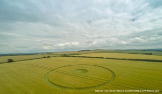 aerial of Devizes