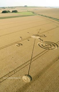 aerial of Roundway Hill from ccc