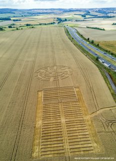 aerial of Fonthill Bishop