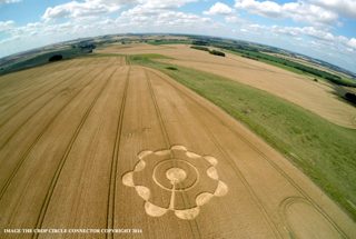 aerial of Avebury