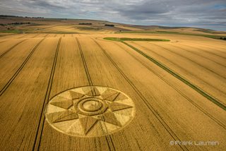 aerial of West Kennett