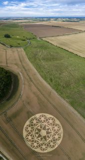 aerial of Hackpen Hill