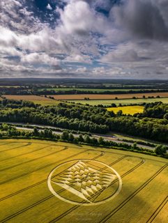 aerial of Micheldever