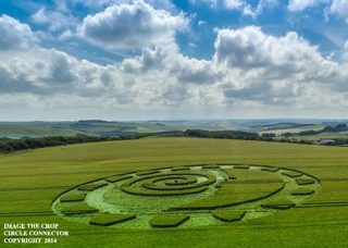 aerial of Hackpen Hill