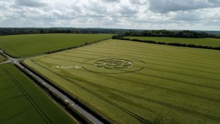 aerial of Owlesbury