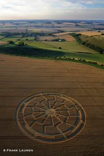 aerial of Bowerchalke