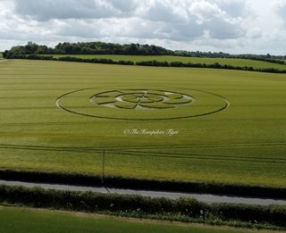 aerial of Owlesbury