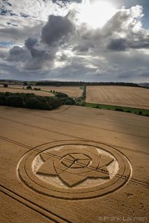 aerial of Boreham Wood