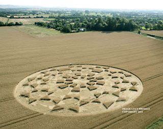 aerial of Etchilhampton from ccc