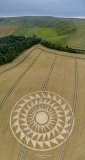 aerial of Woolstone