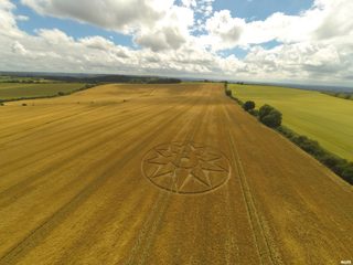 aerial of Willoughboy Hedge from ccc