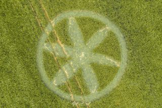 aerial of Chilton Candover
