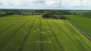 aerial of Owlesbury