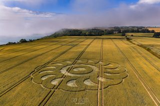 aerial of Lime Regis
