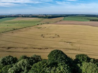 aerial of Stonehenge from ccc