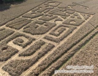 aerial of Sutton Hall from ccc