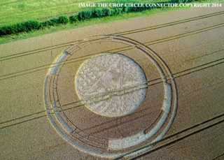 aerial of Cherington from ccc