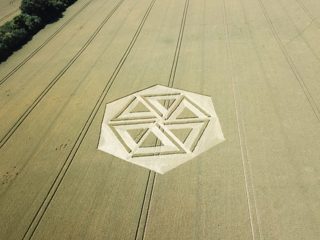 aerial of Froxfield from ccc