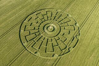 aerial of Sixpenny Handley