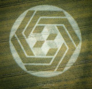 aerial of Stanton St Bernard