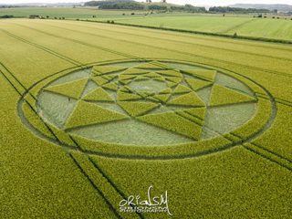 aerial of Ludgershall from ccc
