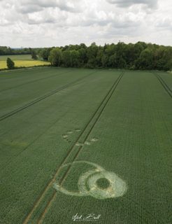 aerial of Chesterton Farm