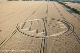 aerial of Stoke Charity from ccc
