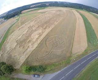 aerial of Zwettl from ccc