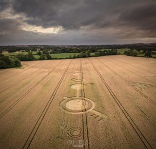 aerial of Rushock