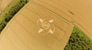 aerial of Großziethen from ccc
