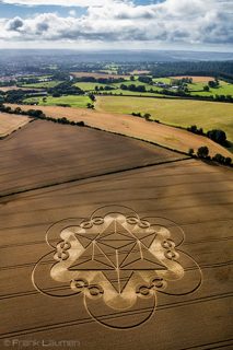 aerial of Cley Hill