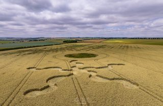 aerial of Stonehenge