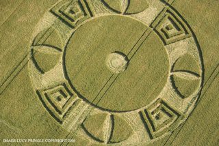 aerial of Wylye from ccc