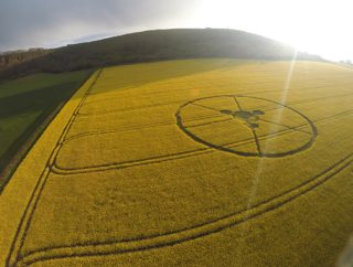 aerial of Hambledon Hill