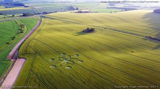 aerial of Chicklade from ccc