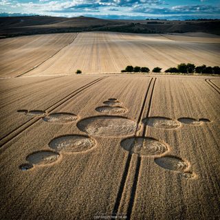 aerial of Woodborough Hill from ccc