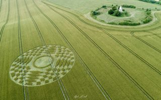 aerial of Farley Mount