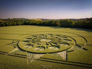 aerial of Owlesbury