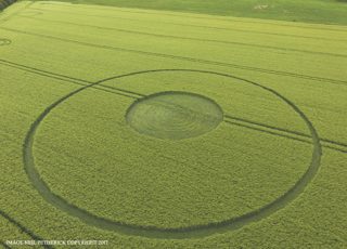 aerial of Avebury from ccc