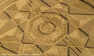 aerial of Rollright Stones from ccc