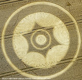 aerial of Avebury from ccc