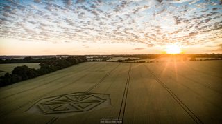 aerial of Froxfield from ccc