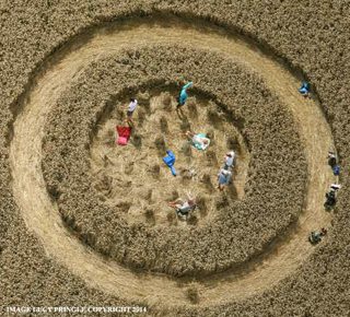 aerial of Hackpen Hill