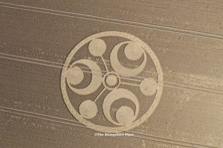 aerial of Stanton St Bernard from ccc