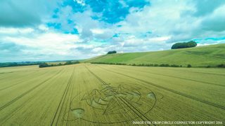 aerial of Hackpen Hill